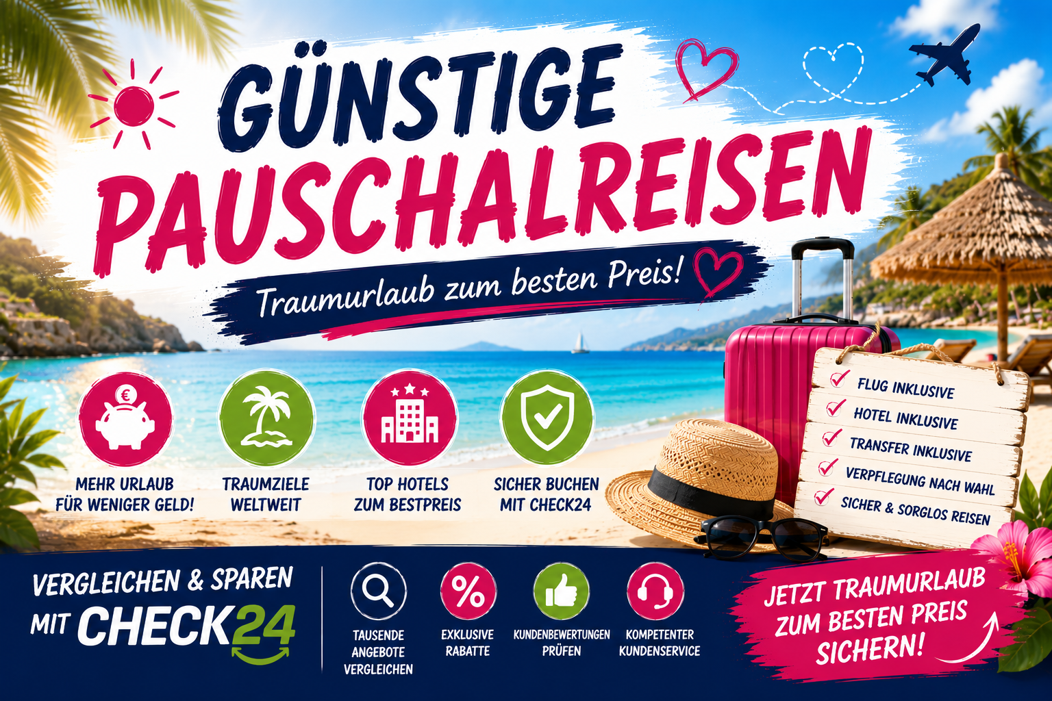 Günstige Pauschalreisen