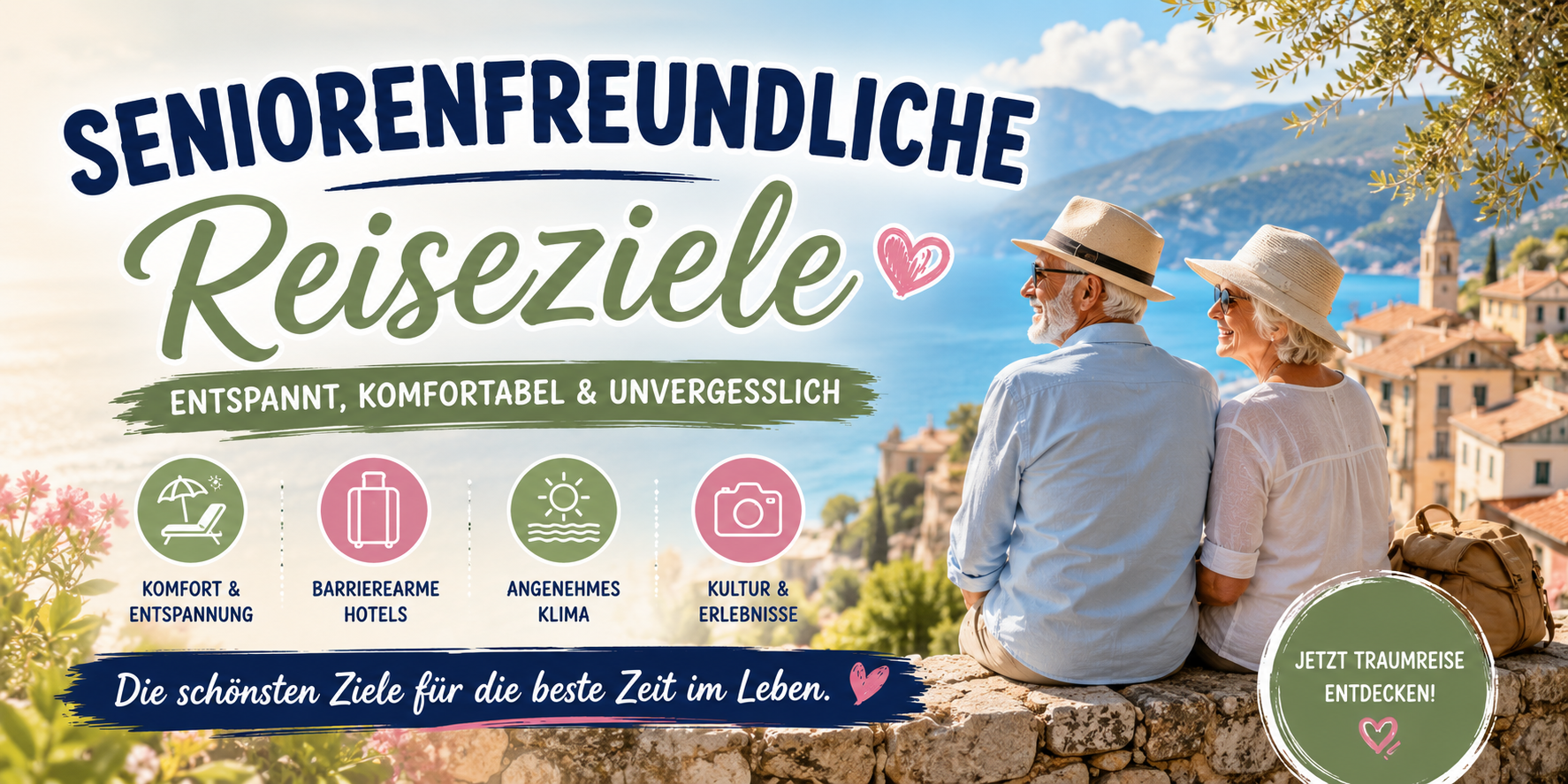 Seniorenfreundliche Reiseziele