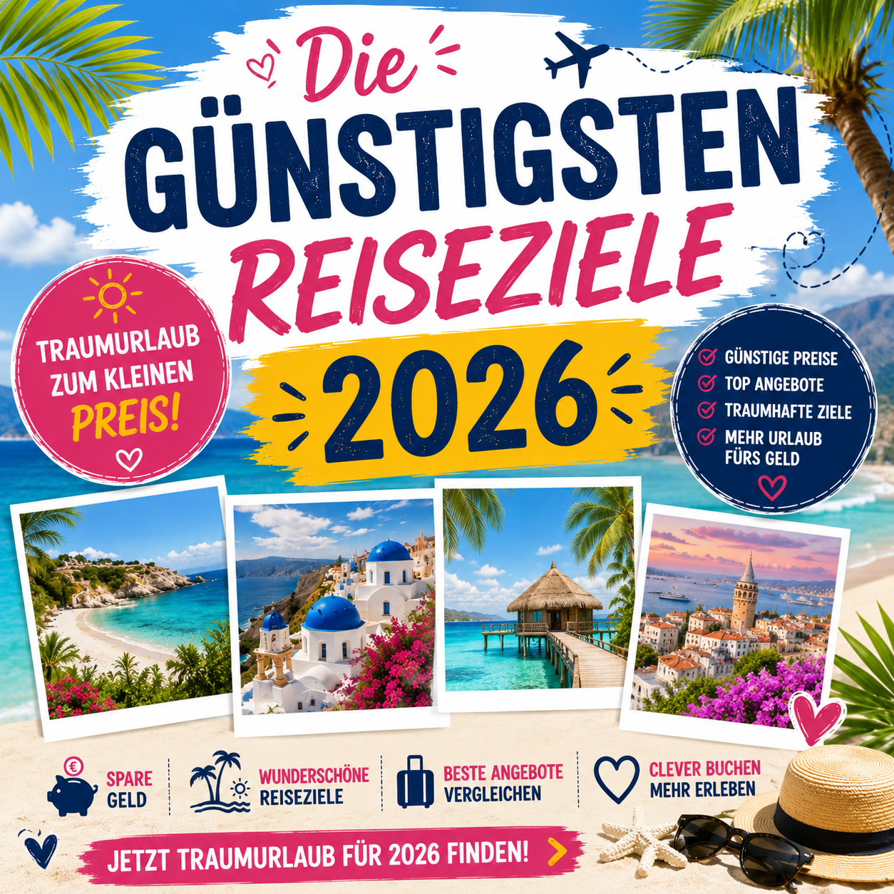 Die besten Reiseziele 2026