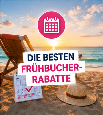 Frühbucher Rabatte