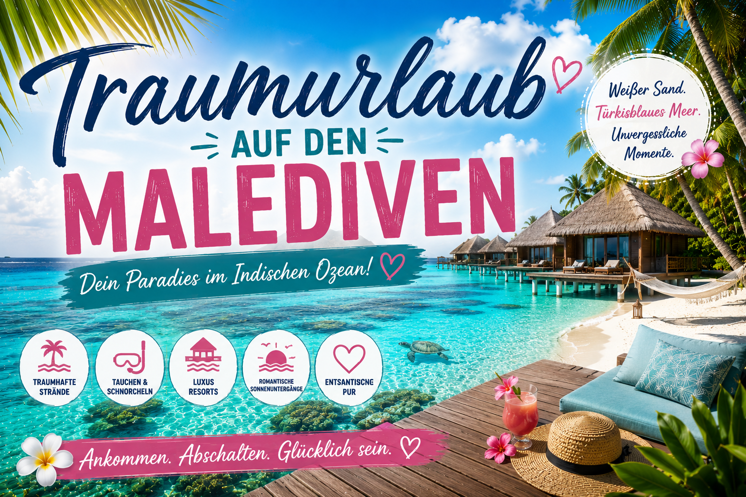Malediven Traumurlaub finden