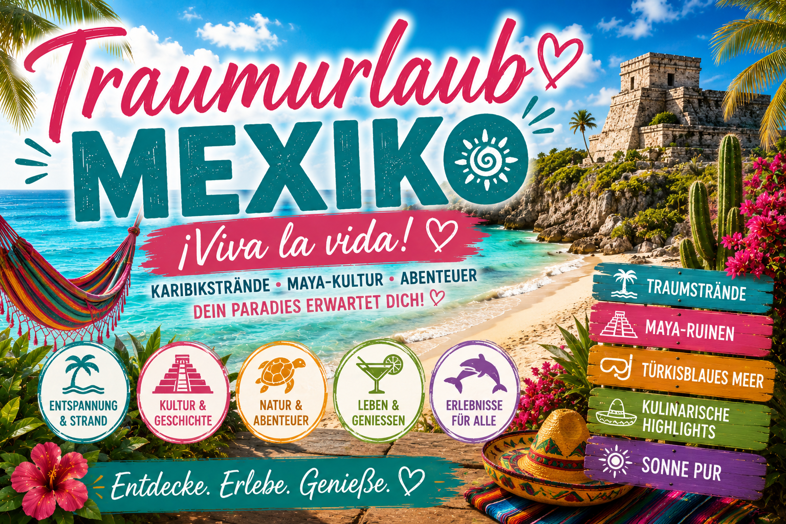 Mexiko Traumurlaub finden