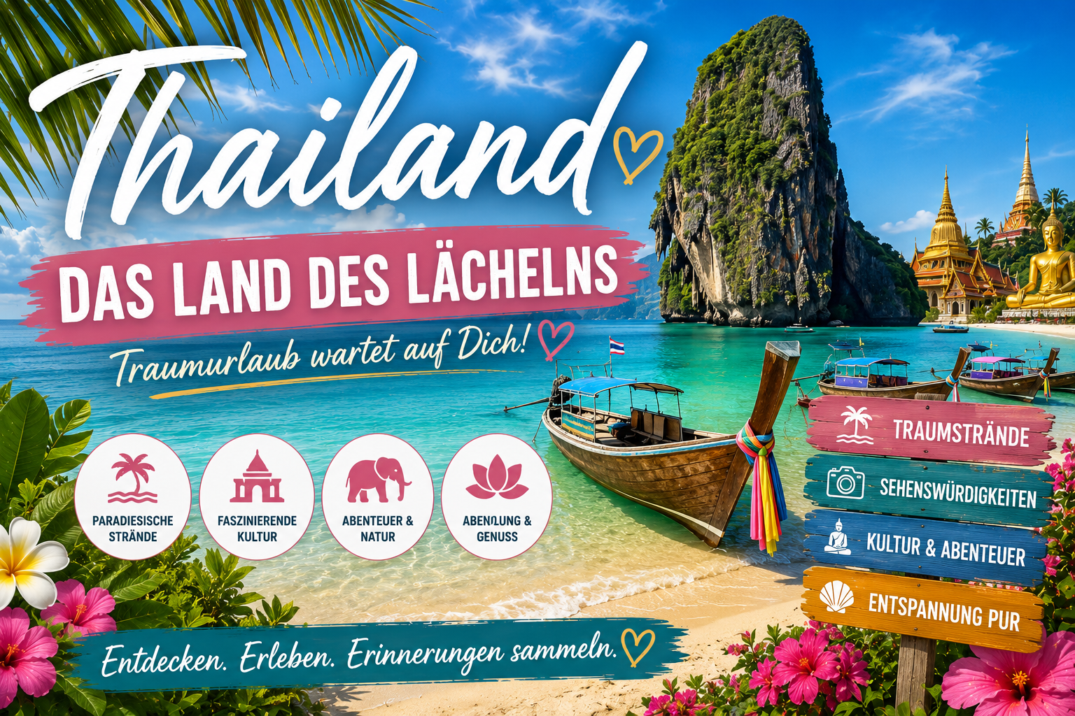 Thailand Traumurlaub finden