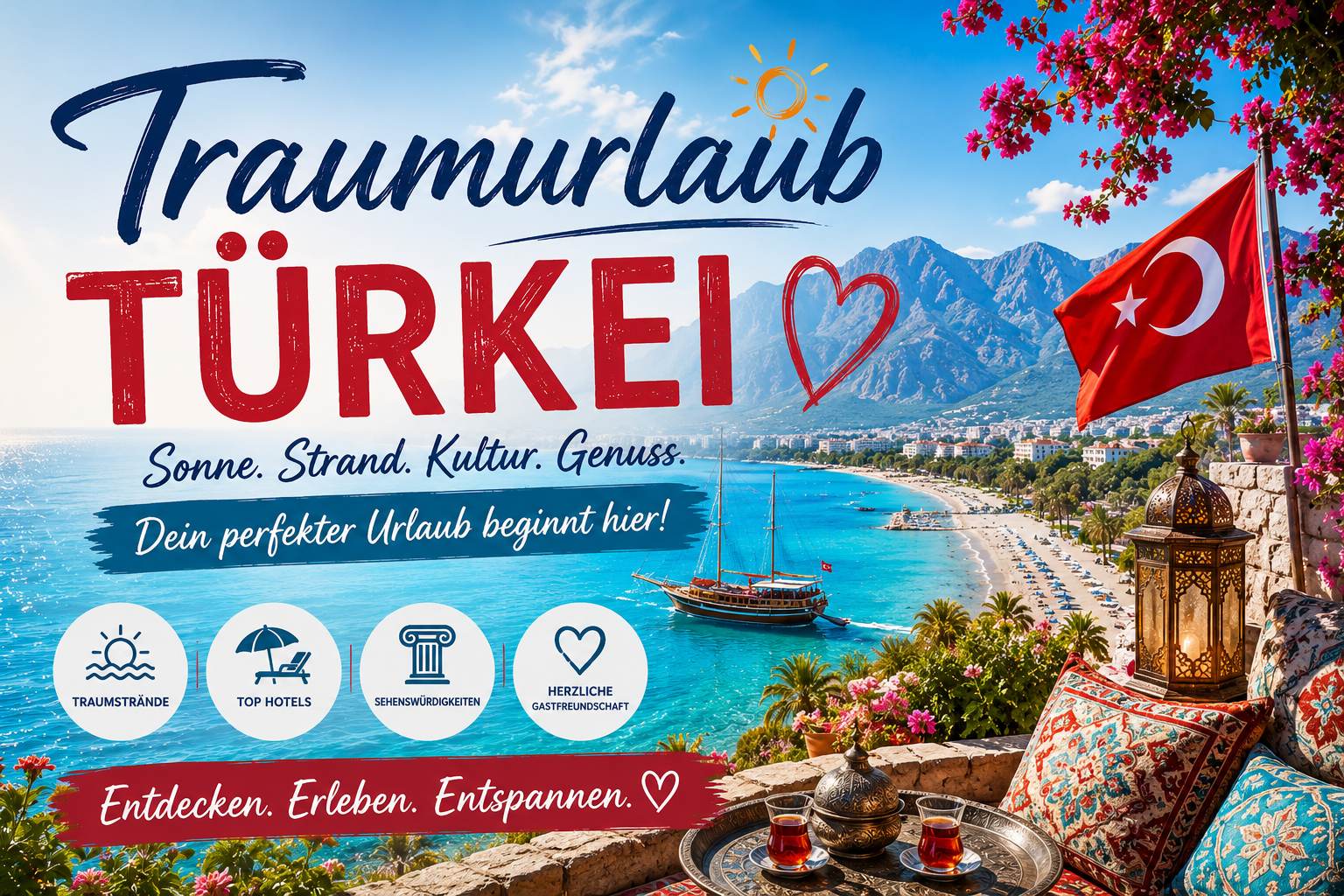 Türkei Traumurlaub finden
