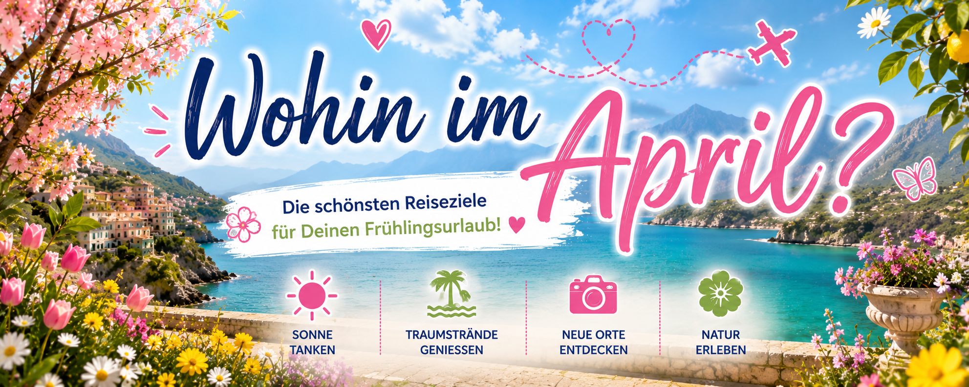 Wohin im April