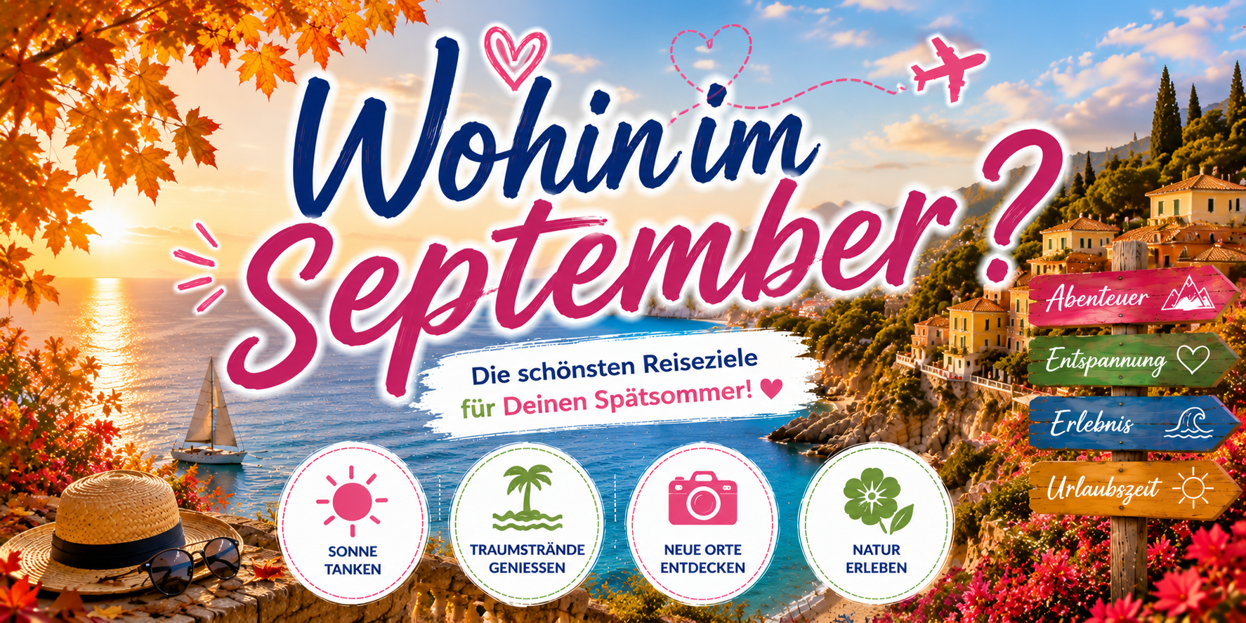 Wohin im September